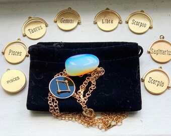 Sternzeichen Kristall Jewlery- MADE TO ORDER