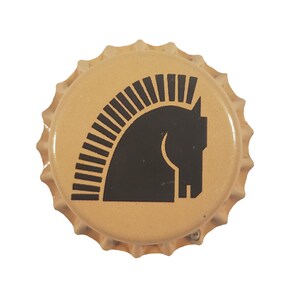100 Yellow Beer Bottle Caps Trojan Horse Decoration Greek Homebrew Home Brew Brewing