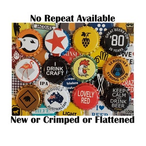 Beer Bottle Crown Caps for Brewing Homebrewing Bottle Cap Table Vintage caps Assorted Mixed Beer Caps