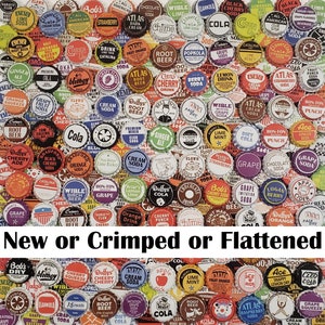 500 or 700 Vintage Soda Bottle Caps No defects Assorted Bottle Caps Bulk Flattened Bottle Caps