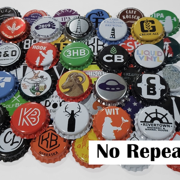 Beer Bottle Caps Etsy