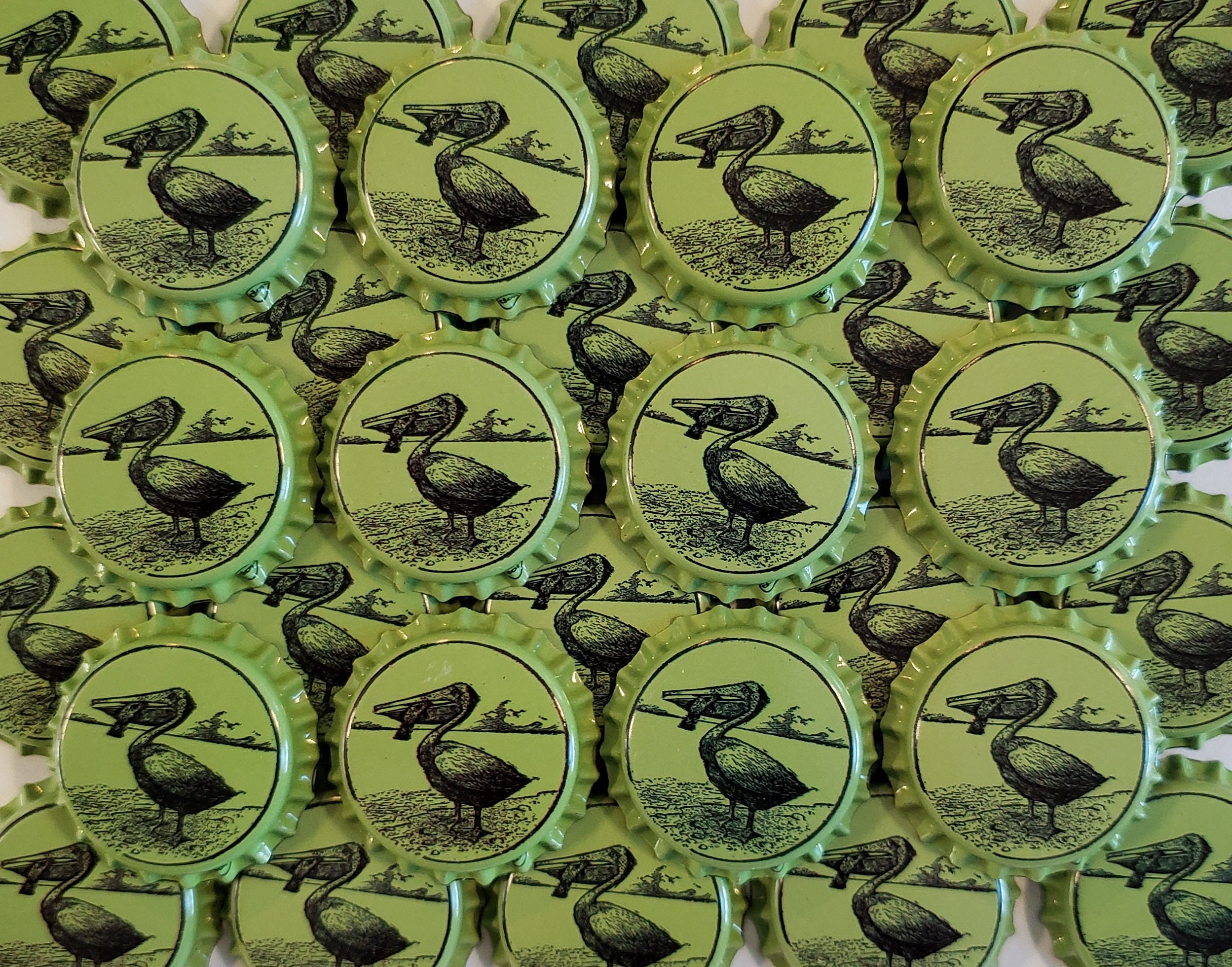 Yellow Beer Bottle Caps Homebrew Brewing Home Brew Crown Caps Etsy