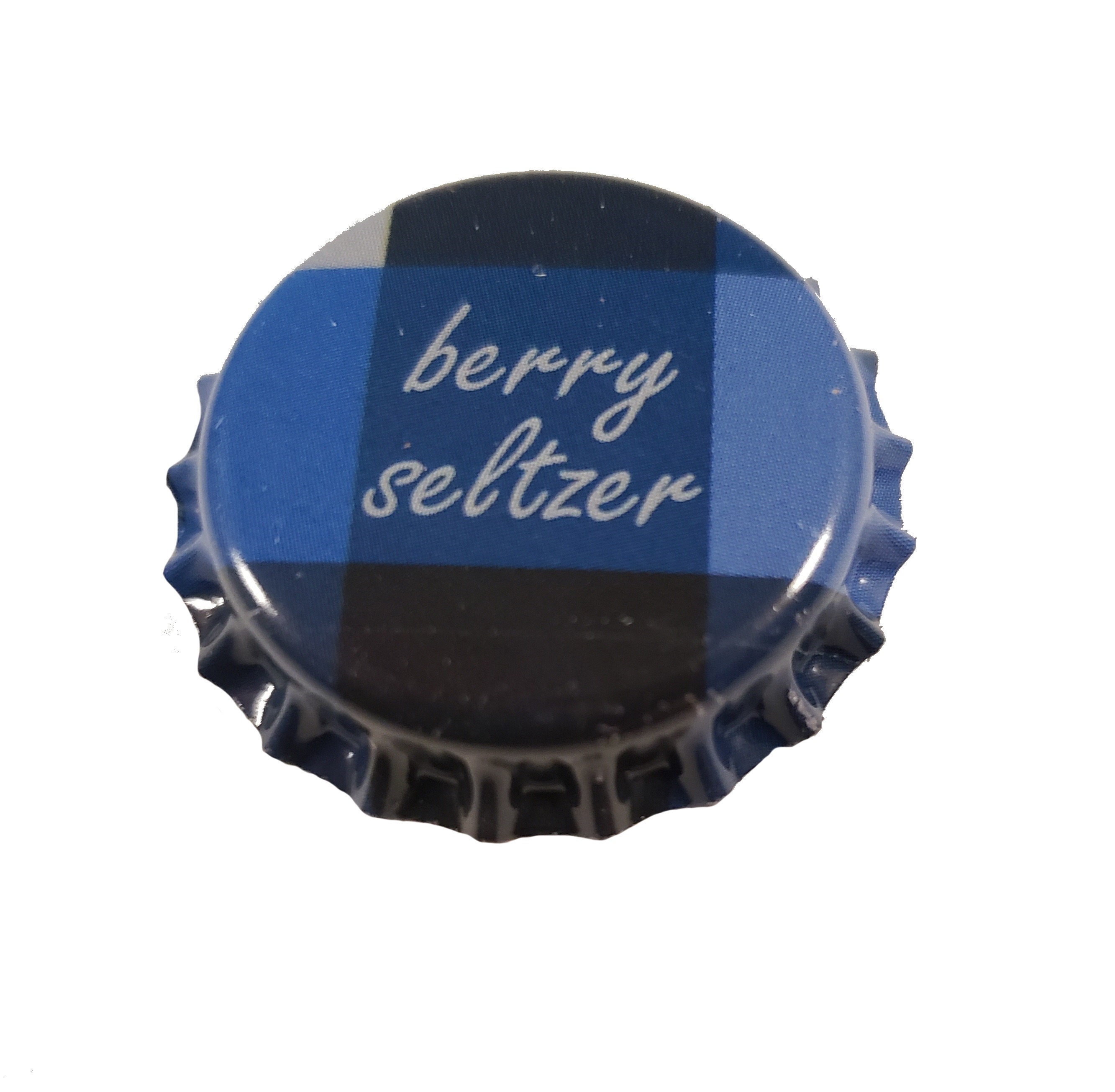 100 tapas de botella de cerveza azul Berry Seltzer Homebrew Etsy