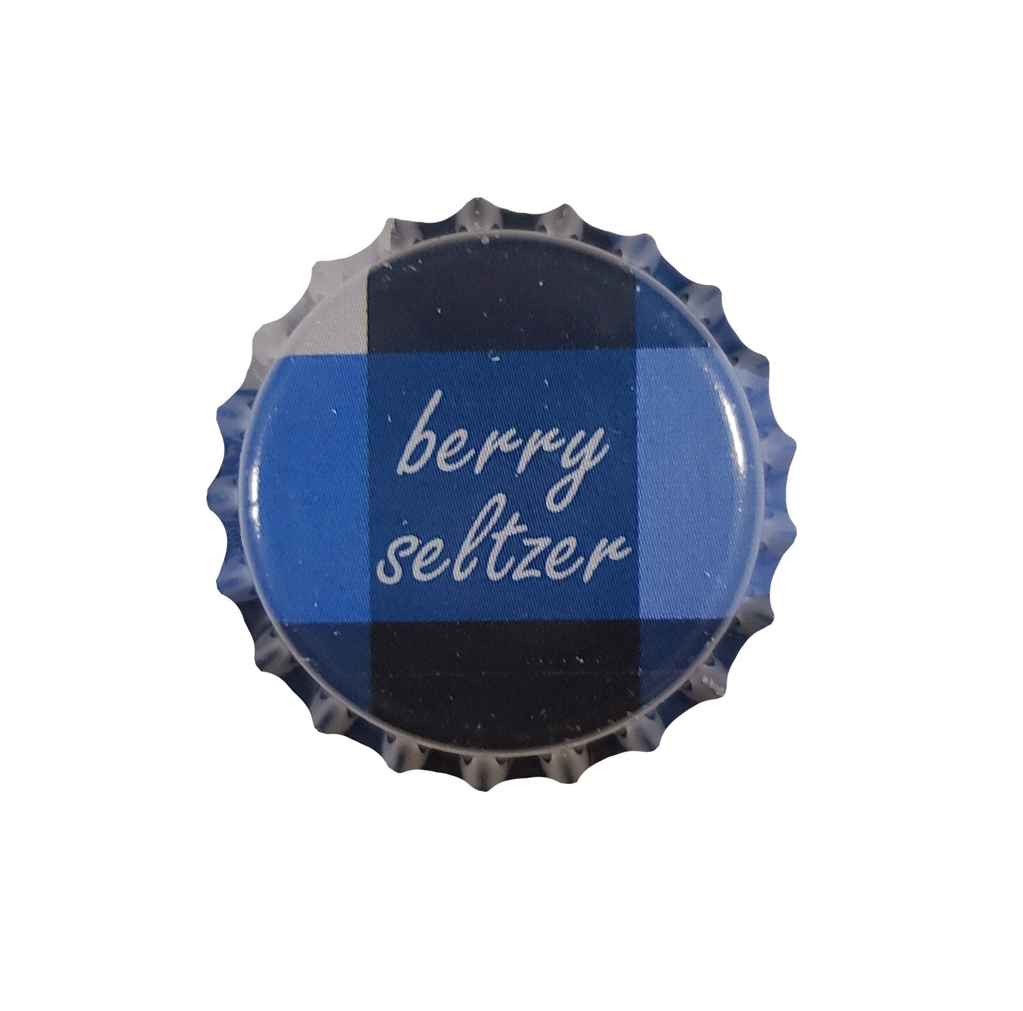 100 tapas de botella de cerveza azul Berry Seltzer Homebrew Etsy