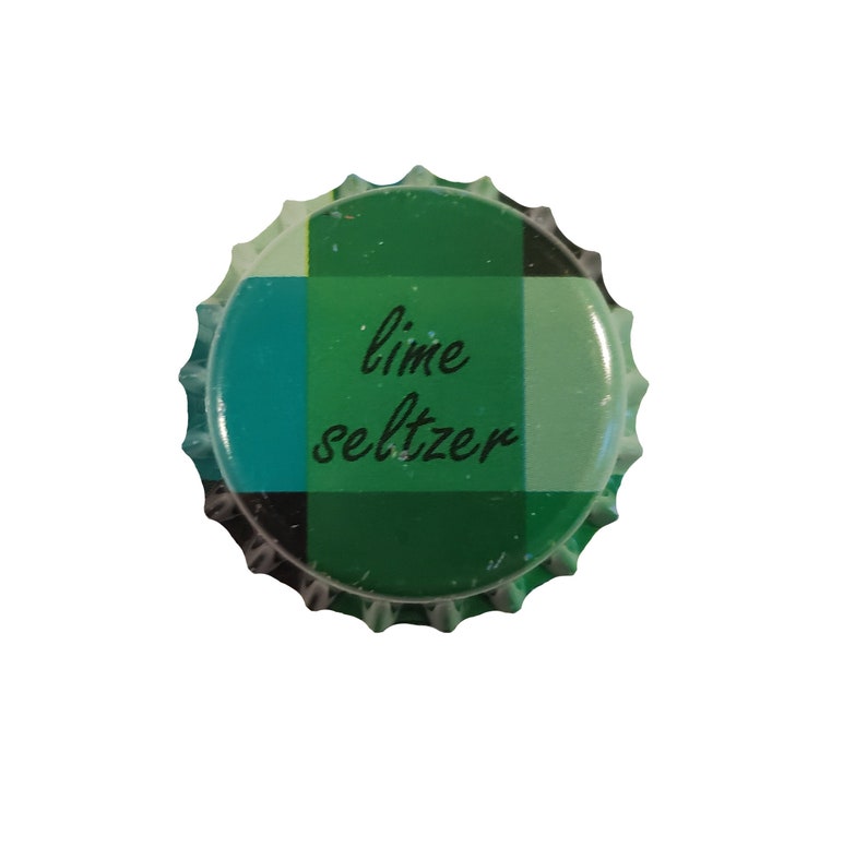 100 Green Beer Bottle Caps Lime Seltzer Homebrew Brewing Home Etsy