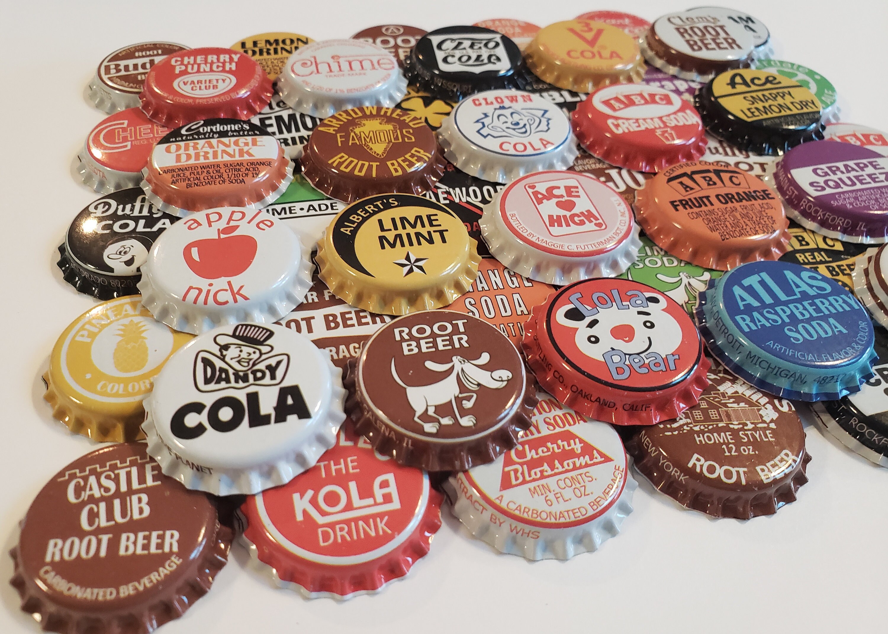 500 or 700 Vintage Soda Bottle Caps No Defects Assorted Bottle Etsy
