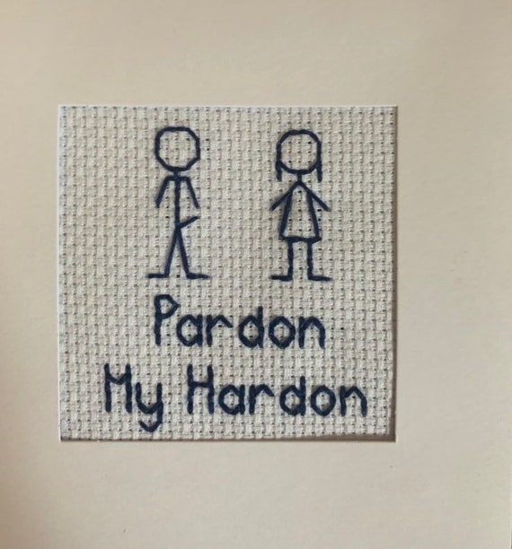NURSE CROSS STITCH GREETING CARD