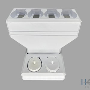 Electric Toothbrush Holder, Oral B, Sonicare, Countertop 2X add on tray for Power Center