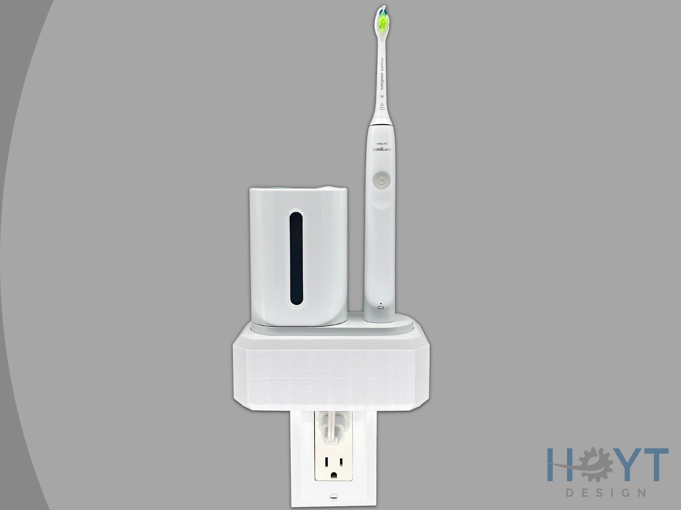 電動歯ブラシホルダー、フィリップス ソニッケアー UV 消毒器 HX6907 
