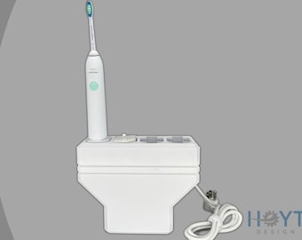 Electric Toothbrush Holder: USB Charger, Oral-B & Sonicare