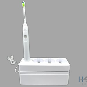 Electric Toothbrush Holder, Sonicare NEW STYLE USB, 4x, 3x, Bathroom Countertop, Wall Mount