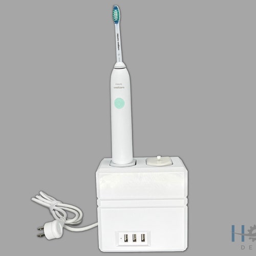 Electric Toothbrush Holder Oral B 2x Bathroom Counter Etsy Australia