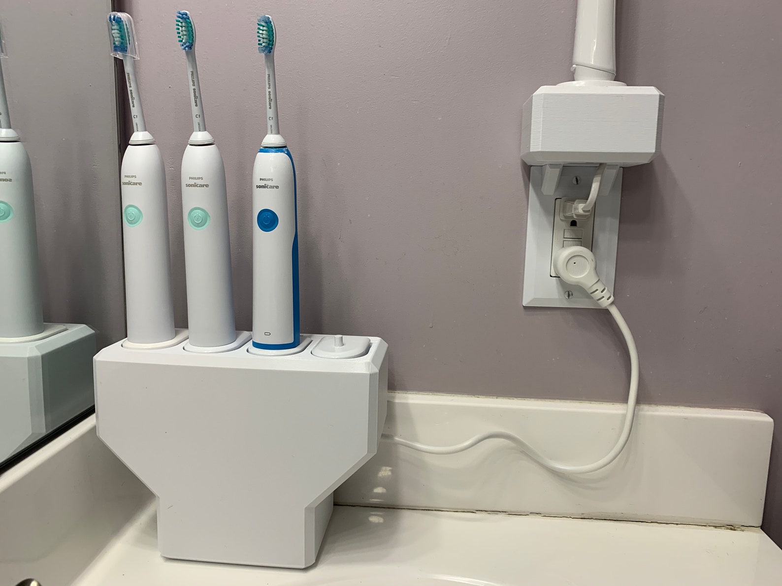 Electric Toothbrush Holder Oral B Sonicare 4x 3x Etsy
