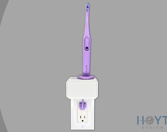 Electric Toothbrush Holder, Colgate Hum, 1x, Bathroom Counter Organizer, Wall Mount