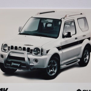 Grote Foto 1998 Suzuki Jimny (auto pers foto foto motor bedrijf luxe dealer dealer print poster auto Japanse SUV jeep)