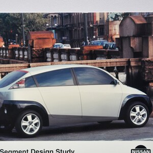 Foto Nissan KYXX B-Segment Design Study (autopers foto foto autobedrijf verkoop brochure print poster Japanse prototype concept)