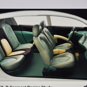 Foto Allianz KYXX B-Segment Design Studie (Autopresse Fotografie Bild Motor company Sales Broschüre Print Poster japanischer Prototyp Konzept)