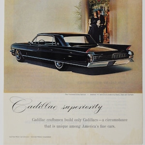 Annonce pour une voiture Cadillac Fleetwood Sixty Special