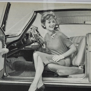 Large Car Ad Chrysler Corporation (autobedrijf klassieke oude fotoadvertentie onderdelen gedrukte brochure onderdelen dealer dealer auto vs us)