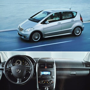 Large Photo 2004 Mercedes Benz Classe A (foto stampa auto foto auto azienda lusso brochure lusso tedesco auto metallizzato germania