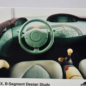 Foto Allianz KYXX B-Segment Design Studie (Autopresse Fotografie Bild Motor company Sales Broschüre Print Poster japanischer Prototyp Konzept)