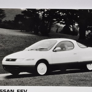 Foto 1991 Von Allianz Fev (Autopresse Fotografie Bild Autohändler Verkaufsprospekt Druck Poster altes auto japanisches Konzept Prototyp)