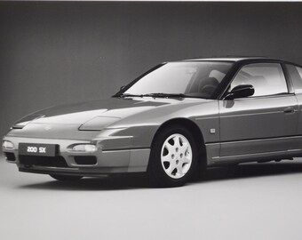 Foto 1991 Von Renault 200 SX (Autopresse Fotografie Bild Autounternehmen Luxus händler Verkaufsprospekt Druck Poster alt auto japanisch 200SX)