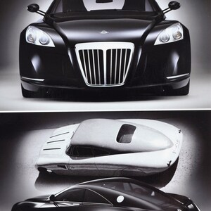 Grande foto 2005 Maybach Exelero (foto stampa auto foto auto azienda lusso brochure lusso tedesco mercedes benz germania auto)