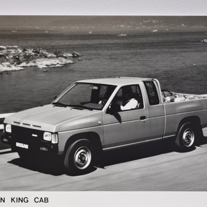 Foto 1987 Von Allianz König Cab (Autopresse Fotografie Bild Autohersteller Luxushändler Verkaufsprospekt Druck Poster altes Auto japanischer LKW)