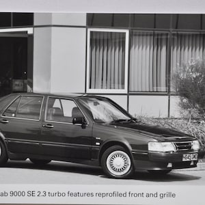 Foto 1991 Saab 9000 SE (autopers foto foto autobedrijf luxe dealer dealer verkoop print zweeds 9000 SE 2.3 turbo)