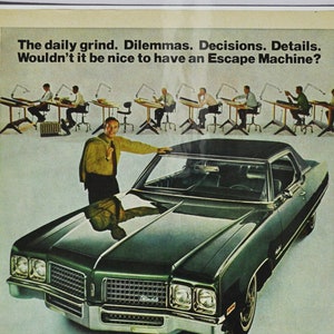 Auto-Werbung 1970 Oldsmobile Ninety-Eight 98 (general Motors company classic altes Foto Werbebroschüre Händler Autohaus Olds gm US Luxus)