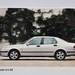 Foto 1997 Saab 9-5 SE (autopers foto foto autobedrijf luxe dealer dealer verkoop poster print Zweedse auto)