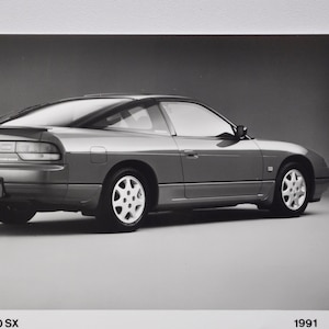 Foto 1991 Von Renault 200 SX (Autopresse Fotografie Bild Autounternehmen Luxus händler Verkaufsprospekt Druck Poster alt auto japanisch 200SX)