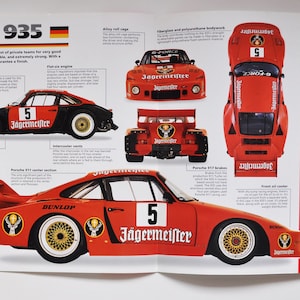 Technisches Datenblatt Porsche 935 (ab 1976)