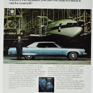 Auto Anzeige 1973 Oldsmobile Ninety-Eight 98 Regency (general Motors Company classic altes Foto Werbebroschüre Händler Olds USA Luxusauto)
