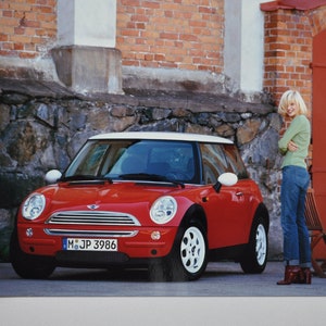 Large Photo 2000 Mini Cooper (auto pers foto foto motor bedrijf dealer brochure verkoop poster dealer british england bmw auto)
