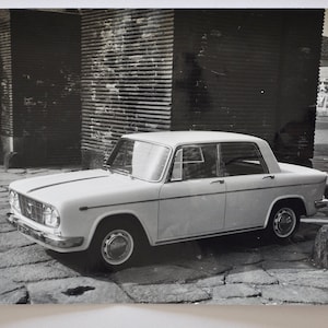 Foto 1964 Lancia Fulvia Berlina (autopers foto foto motorbedrijf luxe dealer brochure verkoop poster italiaans italië auto)
