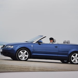 Grote Foto 2001 Audi A4 Cabriolet (autopers foto foto motorbedrijf luxe brochure luxe duitse auto cabrio sport A 4)