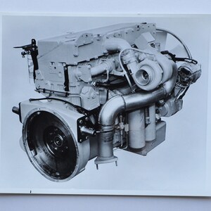 Grande foto Cummins L10 Motore (pesante commerciale cargo strada camion ford motor company combustione interna 6 cilindri turbo diesel L 10 uk)