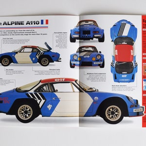 Datenblatt RENAUL Alpine A110 (1963-1978) (auto foto zustand info spezifikationen broschüre teile ad vintage classic auto frankreich automobil dieppe sport)