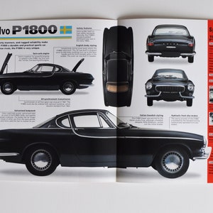Datenblatt Vovo P1800 (1960-1971) (auto foto zustand info spezifikationen broschüre druck teile ad vintage oldtimer motor händler sweden auto ocean)