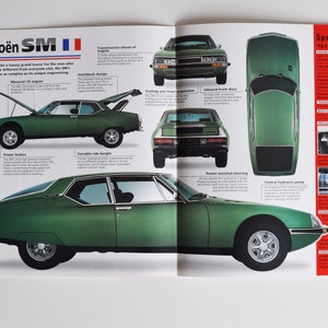 Fiche technique Citroën SM (1970-1975)