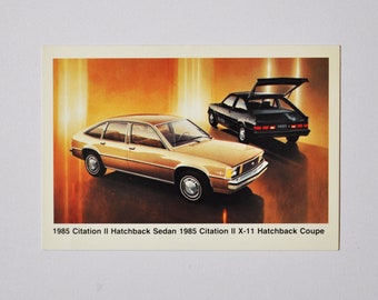 Citation Hatchback Etsy