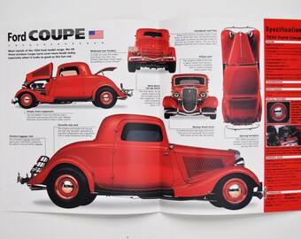 1930 FORD MODEL A PickUp HOT ROD SPEC SHEET//Brochure