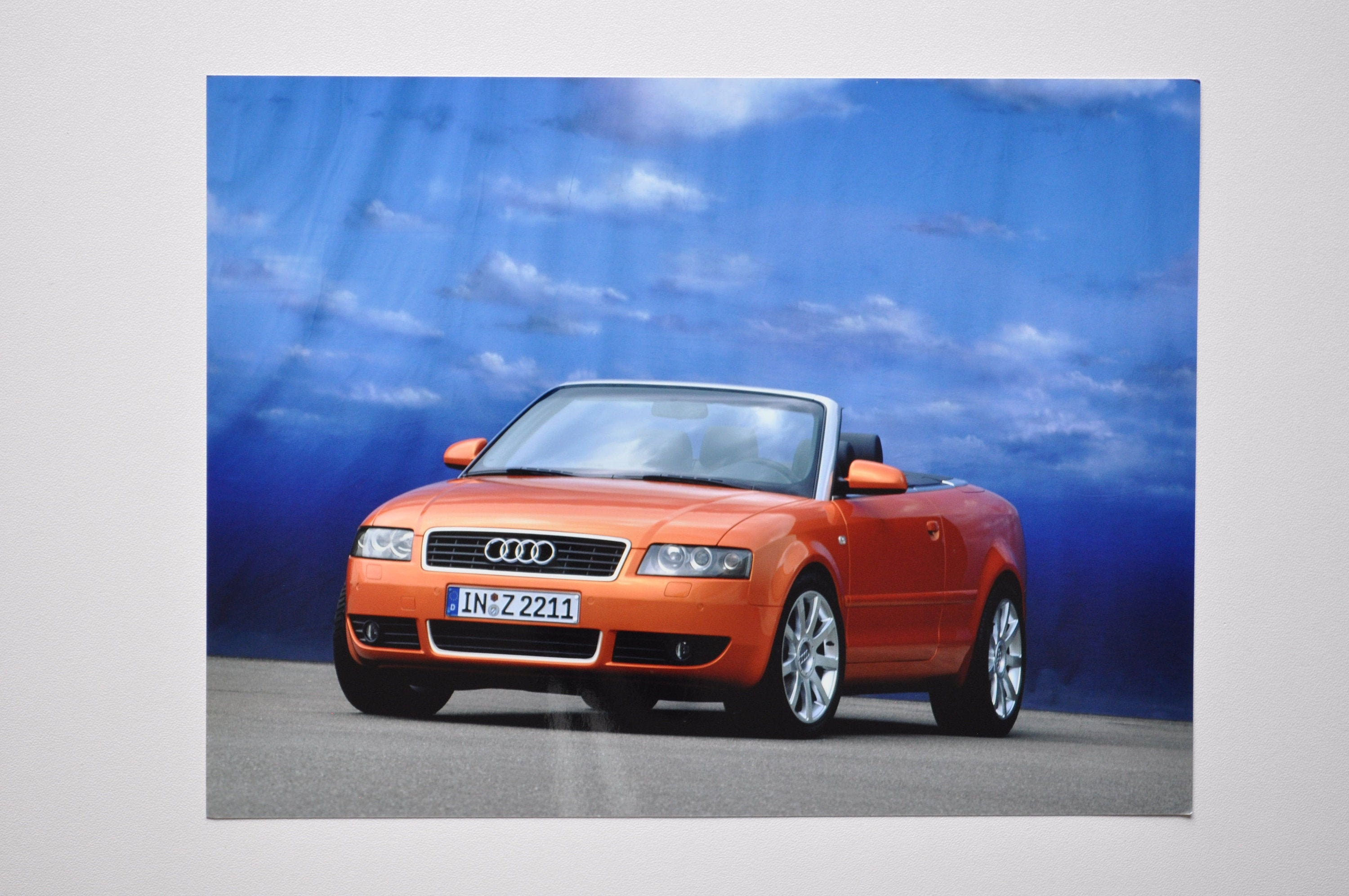 Luxus Audi A4 Cabriolet Bild