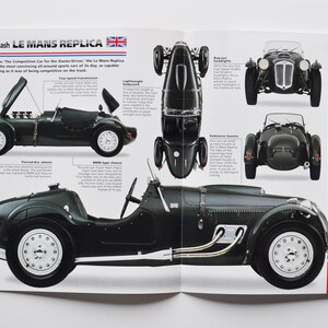 Spec Sheet Frazer Nash Le Mans Replica (1948-1953) (auto foto stat info specs brochure onderdelen ad oude vintage klassieke sport middlesex engeland)