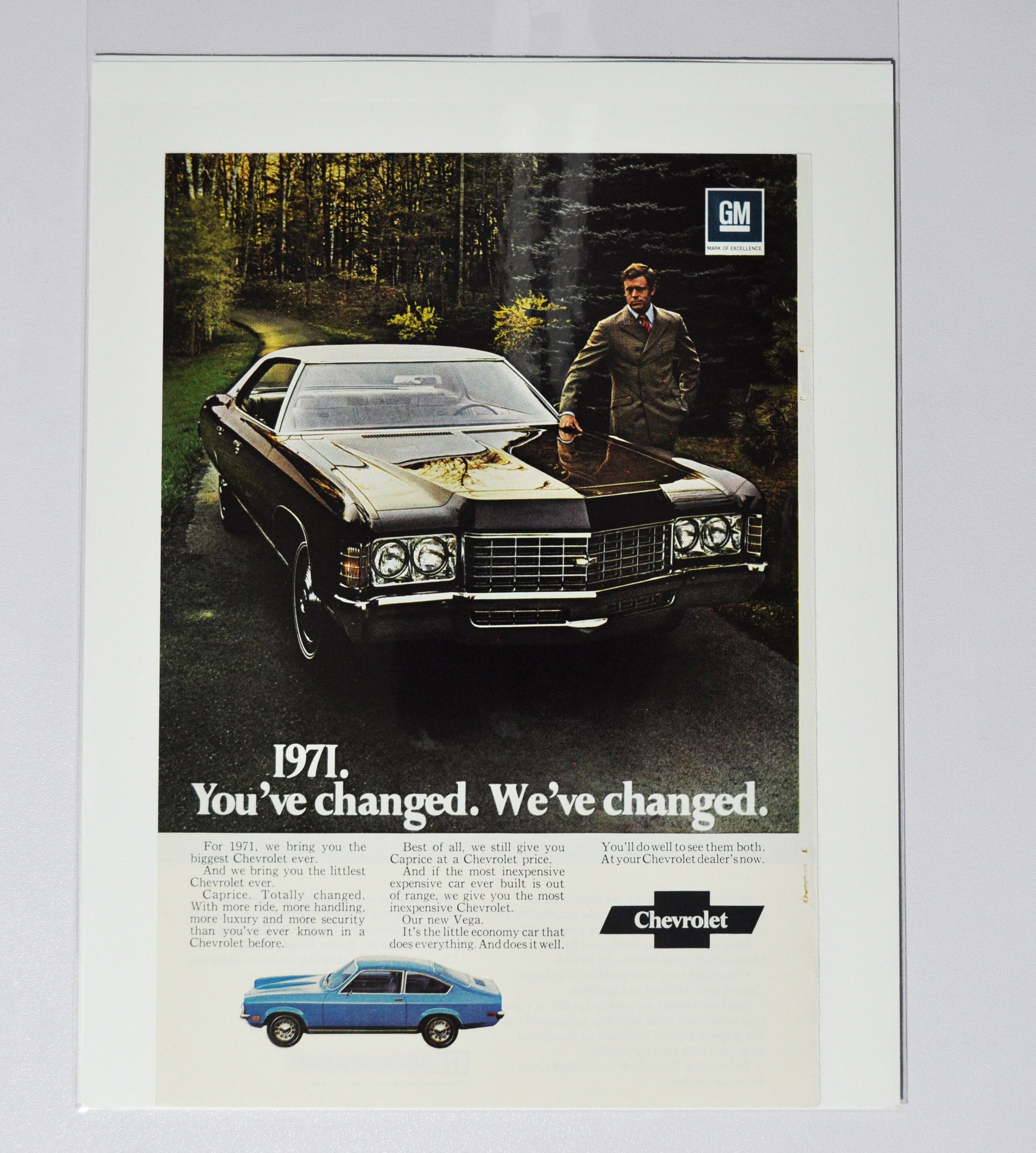 Car Ad 1971 Chevrolet Caprice (general Motors Company Classic Old Photo  Advertisement Brochure Poster Parts Chevy Dealer Dealership Us Auto) - Etsy, image size:2560x2848