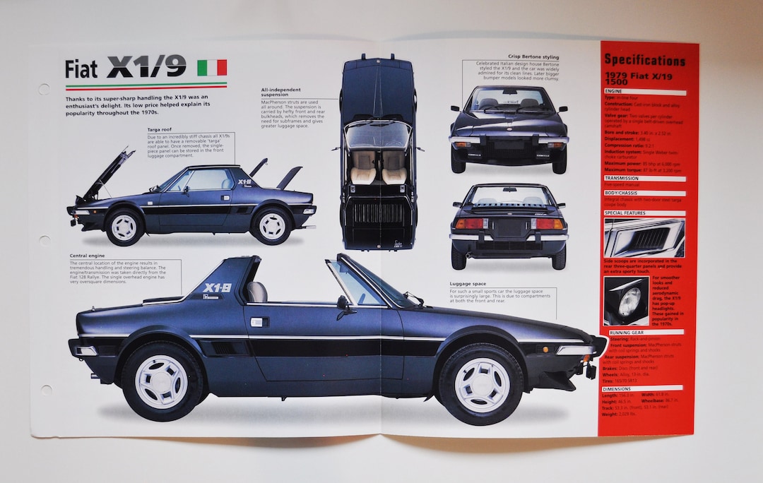 Wunderbar X1 9 Fiat Bildernull
