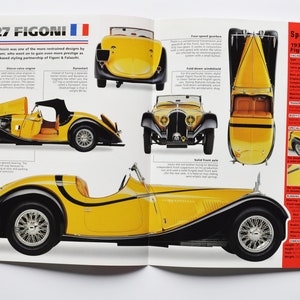 Fiche Technique Voisin C27 Figoni (1934) (photo de voiture stat info brochure pièces ad vintage auto france automobile avions issy-les-moulineaux)