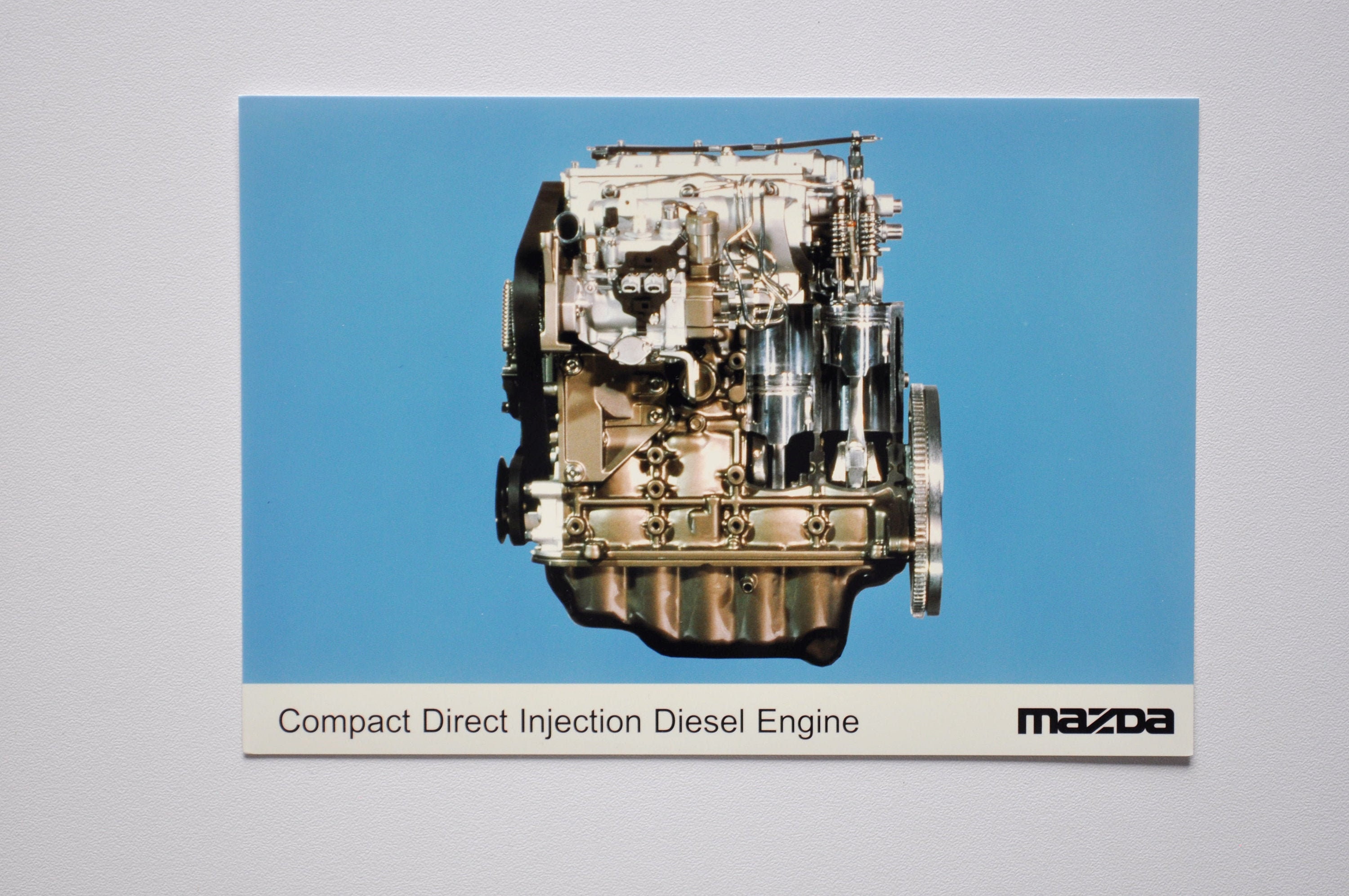 Mazda Direct Injection Photo Mazda Compact Direct Injection Diesel Engine (car Press ...